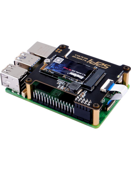 Adaptador M.2 NVMe a PCIe GeeekPi N05 para Raspberry Pi 5