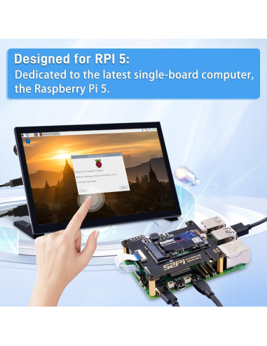 Adaptador M.2 NVMe a PCIe GeeekPi N05 para Raspberry Pi 5