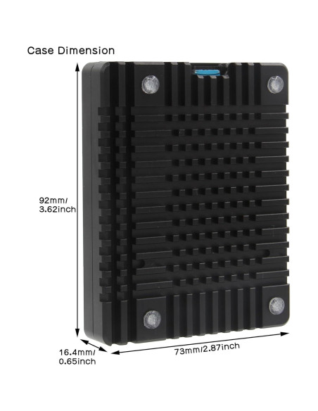 Caja de Enfriamiento Pasivo Geekworm N310 para Raspberry Pi 5