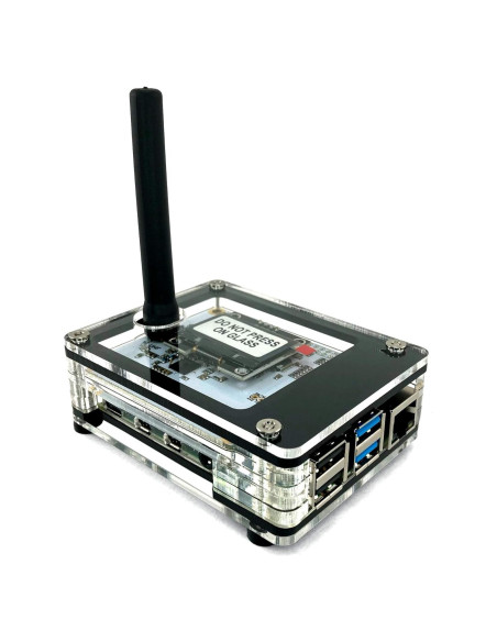 Carcasa Doble Banda C4Labs para Raspberry Pi 3B+ y 4B