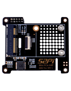Adaptador Mini PCIe GeeekPi HAT M02 para Raspberry Pi 5