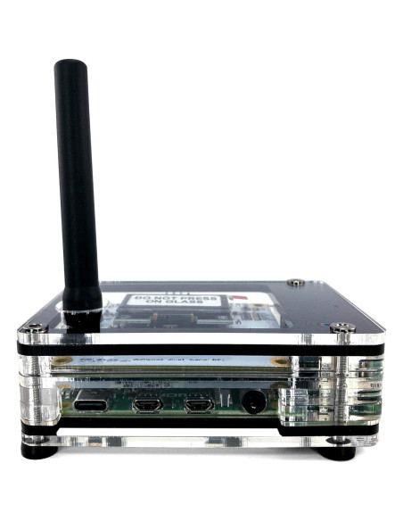 Carcasa Doble Banda C4Labs para Raspberry Pi 3B+ y 4B