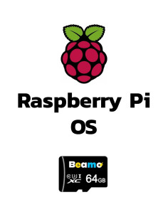 Tarjeta MicroSD Beamo 64GB U3 Clase 10 para Raspberry Pi 2