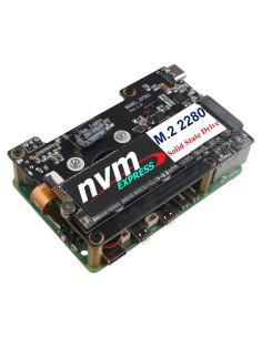 Adaptador PoE HAT ZDE ZP581 para Raspberry Pi 5 con Ventilador