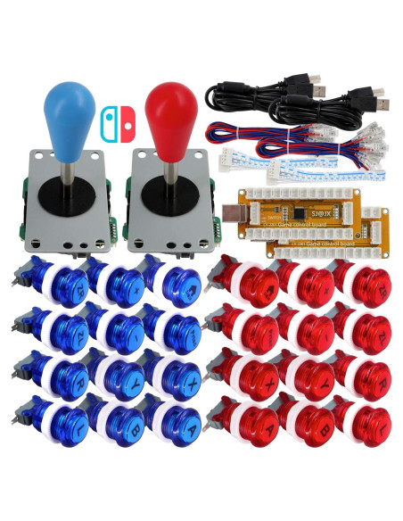 Controlador de Juego SJ@JX USB 2 Jugadores para Nintendo Switch