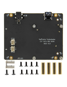 Placa de Expansión SATA Geekworm X825 V2.0 para Raspberry Pi 4