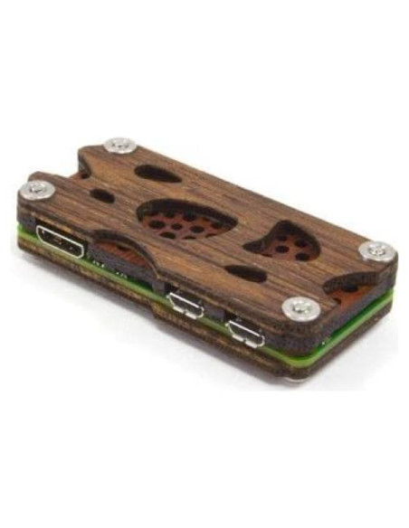 Estuche de Madera C4Labs para Raspberry Pi Zero y Wireless Estuche de Madera C4Labs para Raspberry Pi Zero y Wireless