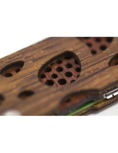 Estuche de Madera C4Labs para Raspberry Pi Zero y Wireless