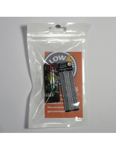 Paquete Placa GPIO Plus y Semáforo Pi Low Voltage Labs