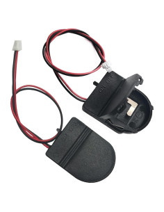 Caja de Batería RTC Awxlumv para Raspberry Pi 5 - Soporte Negro