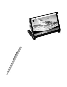 Bolígrafo Stylus BoxWave Capacitivo FineTouch 12.7 cm Plata