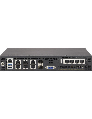 Chasis Rack 1U SuperMicro CSE-E300 FlexATX Negro