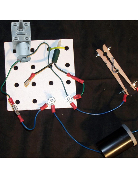 Motor de CC Jersvimc 12V 10RPM Engranaje Alto Par