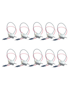 10 Motores DC Miniatura Tipo 130 1.5V-6V Bumugufu