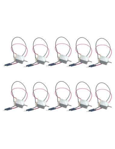 10 Motores DC Miniatura Tipo 130 1.5V-6V Bumugufu