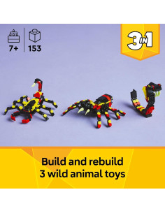 LEGO Creator 3 en 1 Animales Salvajes Araña 31159 2