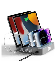 Estación de Carga USB VIMC 4 Puertos Cargador Rápido