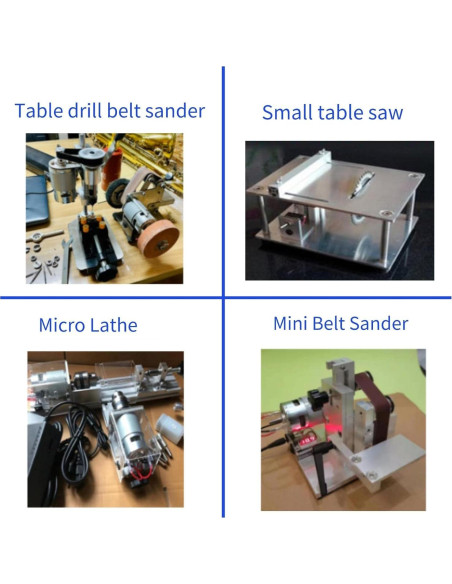 Motor 895 CONQUERALL 12V 6000RPM 24V 12000RPM Doble Eje