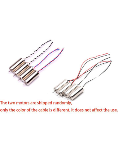 Motores sin núcleo YoungRC 8520 8.5x20mm + Hélices 75mm