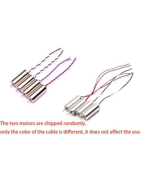 Motores sin núcleo YoungRC 8520 8.5x20mm + Hélices 75mm