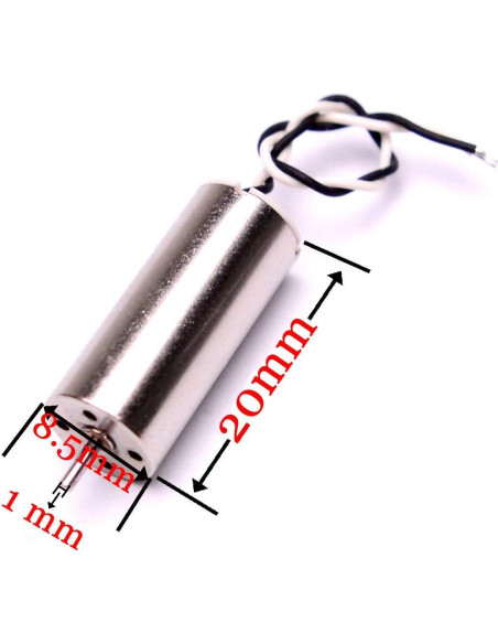 Motores sin núcleo YoungRC 8520 8.5x20mm + Hélices 75mm