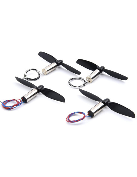 Motores sin núcleo YoungRC 8520 8.5x20mm + Hélices 75mm