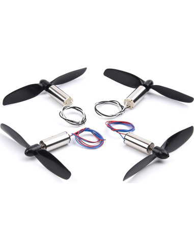 Motores sin núcleo YoungRC 8520 8.5x20mm + Hélices 75mm