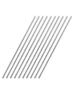 Varilla Redonda Sólida de Acero Inoxidable 304 Uxcell 3mm - 10pcs