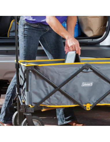 Carro Utilitario Plegable Coleman 5 Pies Cúbicos 68 kg