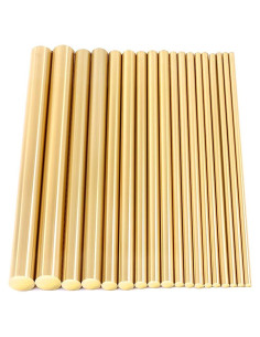 Kit de Varillas de Latón Swpeet 18 Piezas 2-8mm 100mm