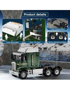 Camión Tractor RC Mould King 13202 2181 Piezas 2