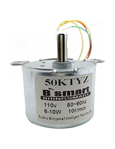 Motor de Engranaje AC BRINGSMART 110V 20rpm Bajo Ruido