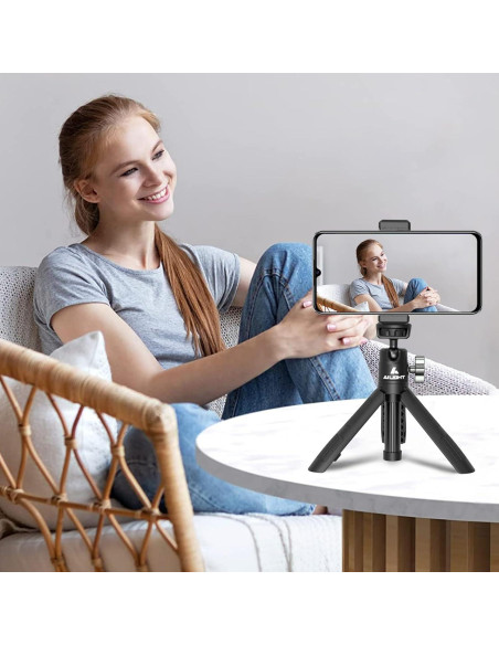 Trípode Mini 3-en-1 Ailight para Teléfono y Cámara - 31 cm