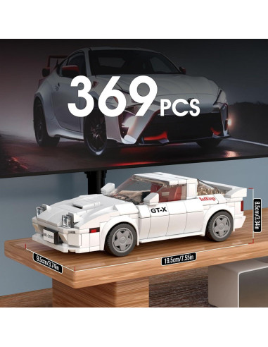Set de Bloques de Construcción Mould King RX-7 369 Piezas