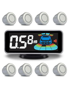 Sistema Parktronic NY-006-008 con 8 Sensores y Pantalla LCD