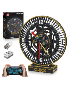 Reloj Mecánico de Construcción Mould King 10160 3675 Piezas