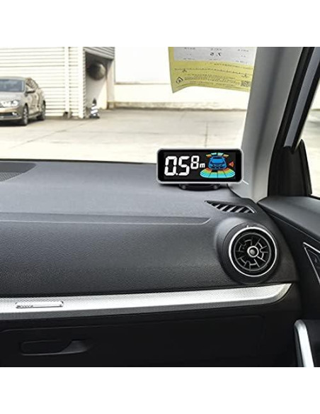 Sistema Parktronic NY-006-008 con 8 Sensores y Pantalla LCD