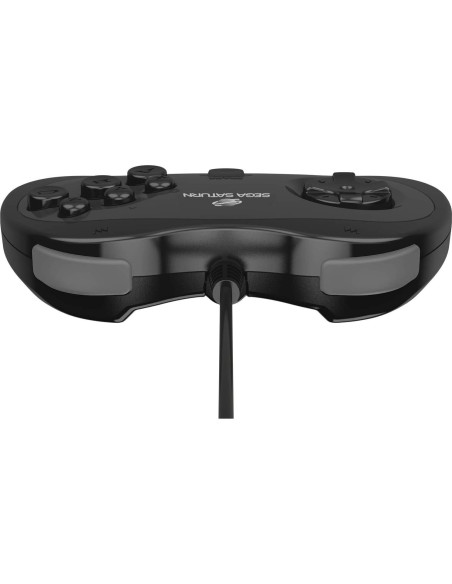 Controlador USB Retro-Bit Sega Saturn Modelo 2 Negro 3m