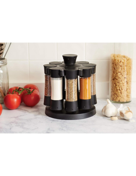 Carrusel de Especias CocinaArte Elite Auto-Medir 8 Compartimentos