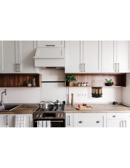 Carrusel de Especias CocinaArte Elite Auto-Medir 8 Compartimentos