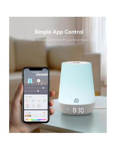 Máquina de Sonido para Bebés Dreamegg MBZ228 - 34 Sonidos Relajantes