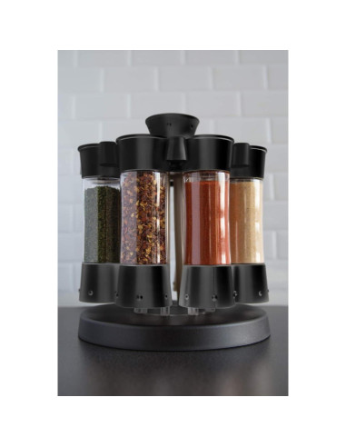 Carrusel de Especias CocinaArte Elite Auto-Medir 8 Compartimentos