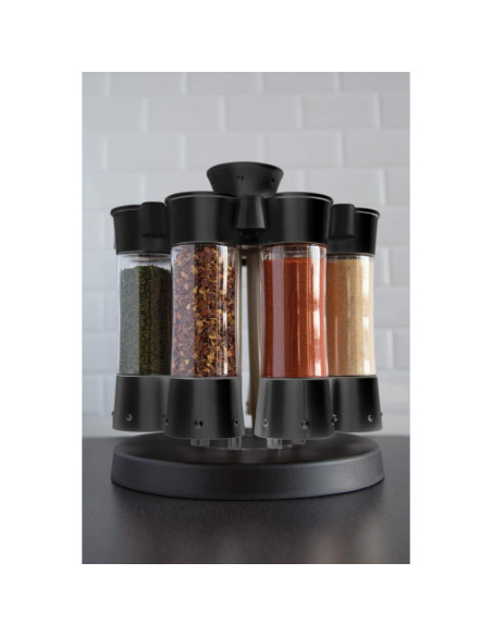 Carrusel de Especias CocinaArte Elite Auto-Medir 8 Compartimentos