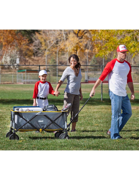 Carro Utilitario Plegable Coleman 5 Pies Cúbicos 68 kg Carro Utilitario Plegable Coleman 5 Pies Cúbicos 68 kg