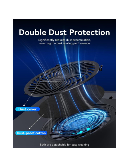 Enfriador de Laptop llano V12 RGB 15.6-21" Ajustable