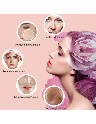 Máquina de Microdermoabrasión Yofuly, 17 Piezas, 65-68 cmHg