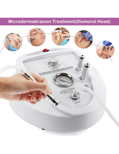 Máquina de Microdermoabrasión Yofuly, 17 Piezas, 65-68 cmHg