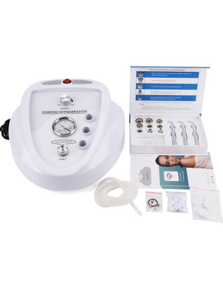 Máquina de Microdermoabrasión Yofuly, 17 Piezas, 65-68 cmHg