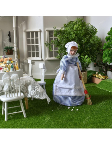 Alfombra de Césped Artificial NWFashion 33x100cm Verde Oscuro