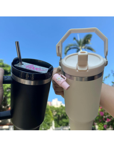 Tapa de Reemplazo para Vaso Stanley 40 oz Ameizicong 2 Piezas